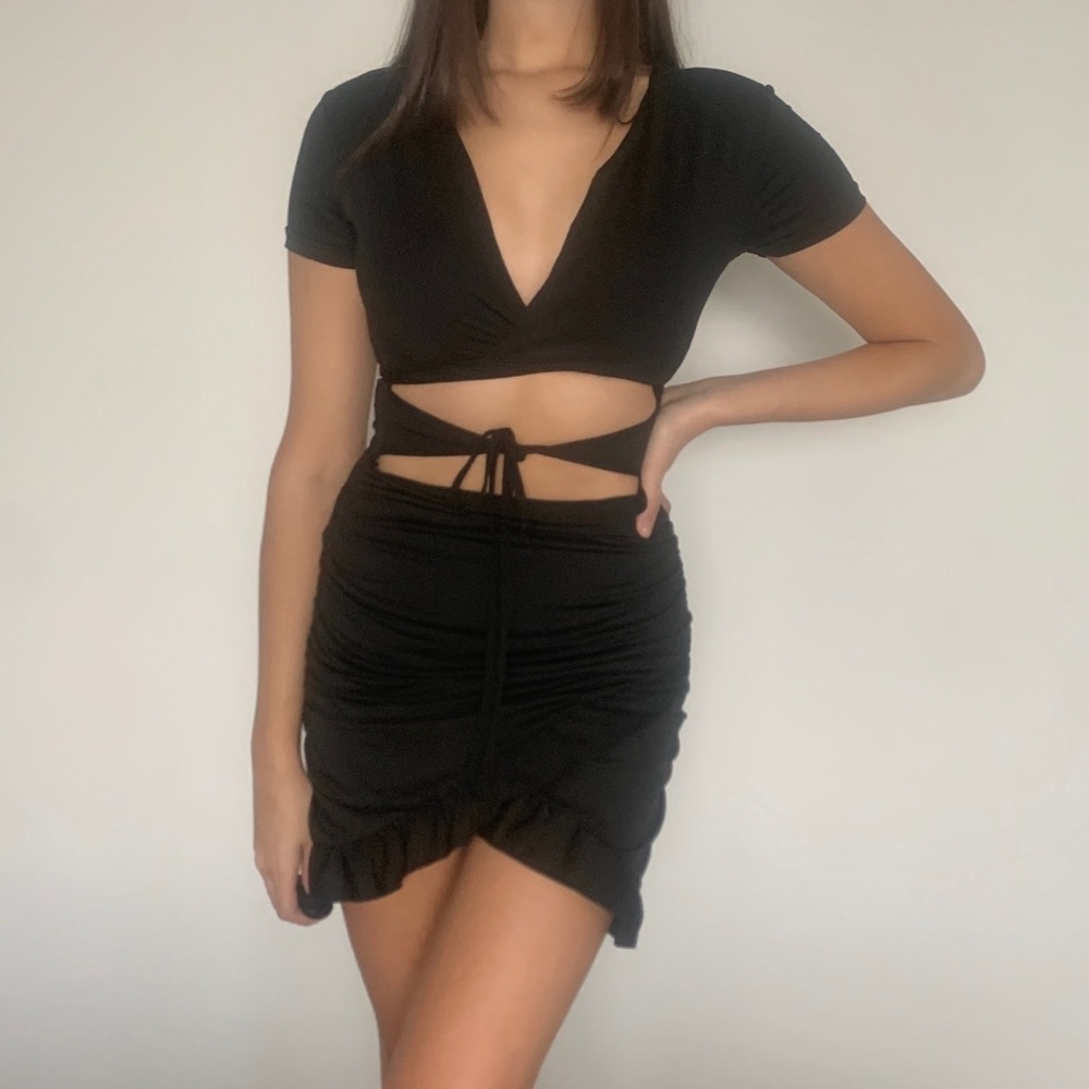 Reigning Queen black summer dress